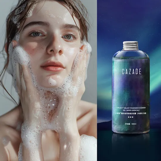 알로에 베라 향이 함유된 500ml 도매 딥 클렌징 샤워 젤, 수분 공급 및 진정 효과, 깨끗한 바디 케어를 위한 상쾌한 향의 바디워시