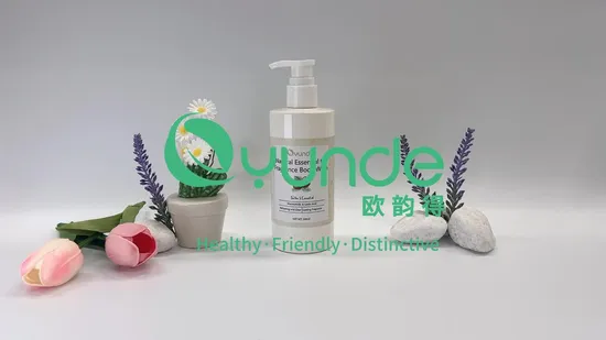 Essential Oil Natural Body Wash with OEM Fragrance Formula 