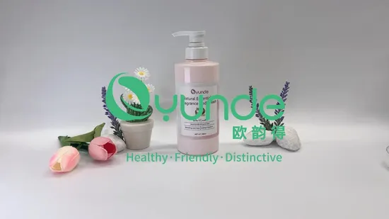 천연 에센셜 오일 향 바디워시 OEM 샤워젤