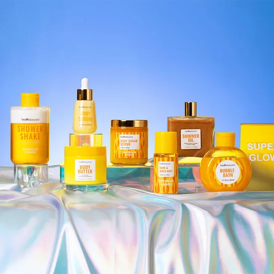 OEM Supplier Super Glow Showe Shake Bathroom Use Bubble Wash Body Care Set 